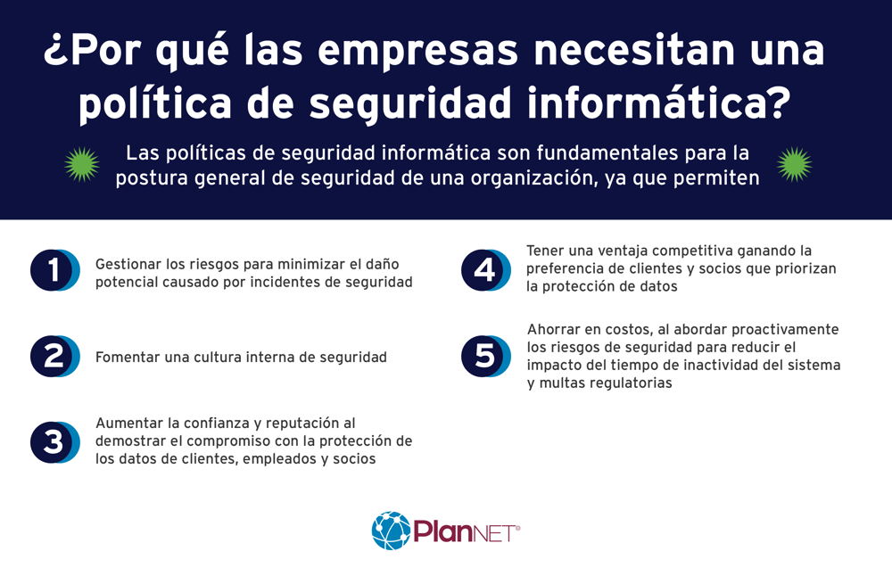 Por qué las empresas necesitan una política de seguridad informática